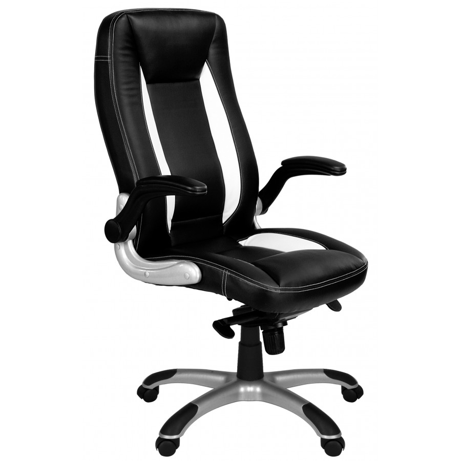 Friesian Leather Faced Executive Office Chair